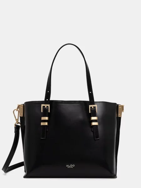 Aldo geantă crossbody pentru femei cu imitație de piele ELONORIA negru