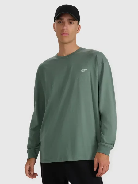 4F koszulka z długim rękawem longsleeve XXL zielona