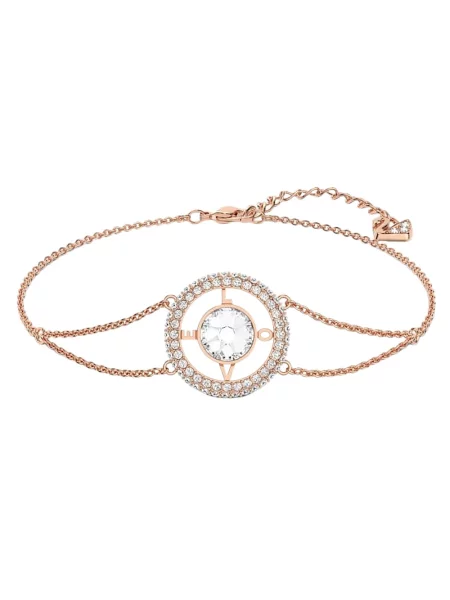 Bransoletka Swarovski różowa