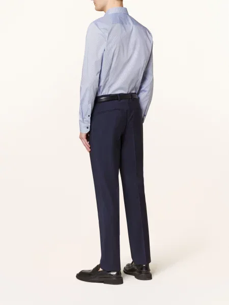 Olymp Koszula No. Six Super Slim blau brązowa