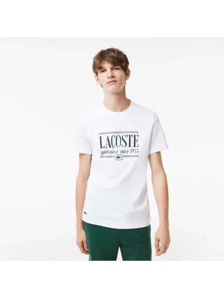 Футболка Lacoste белая