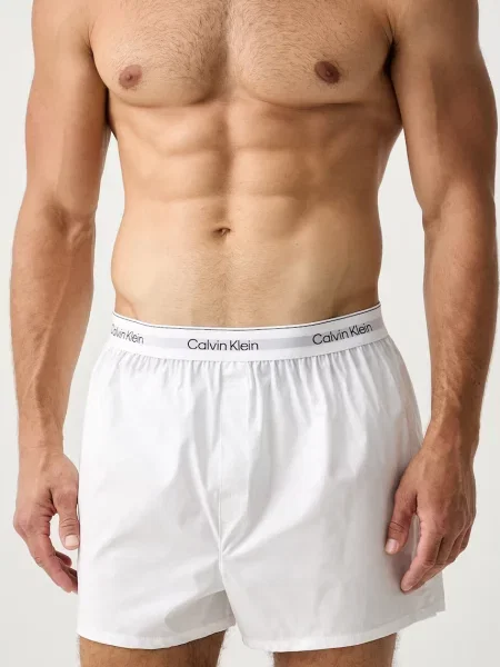 Calvin Klein Underwear Boxeralsók éjkék / fekete / fehér szürke