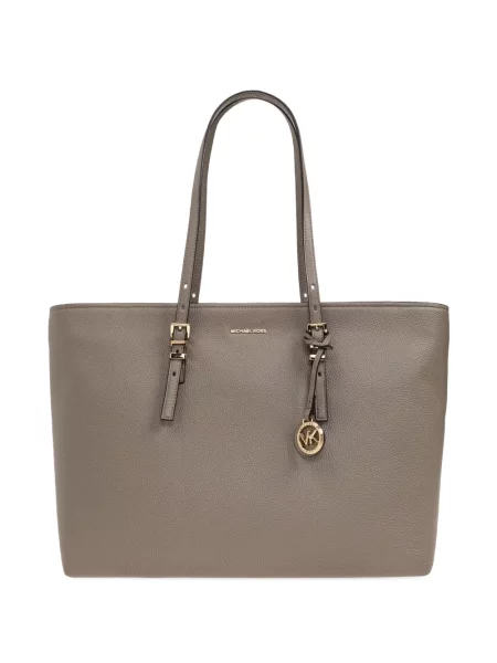 Papuci tip mules Michael Michael Kors din piele chunky cu imagine negru