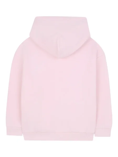 Bluza z kapturem dziecięca Marc Jacobs różowa