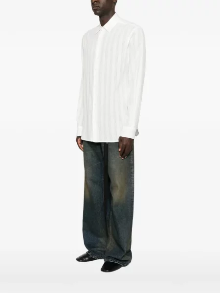 Lung cămașă Ann Demeulemeester alb