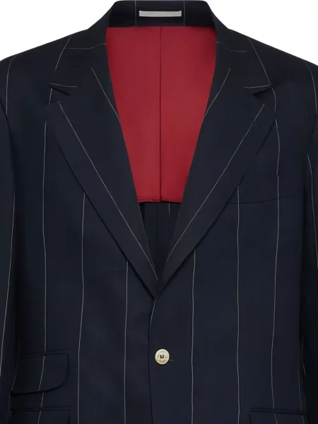 Sacou Brunello Cucinelli albastru