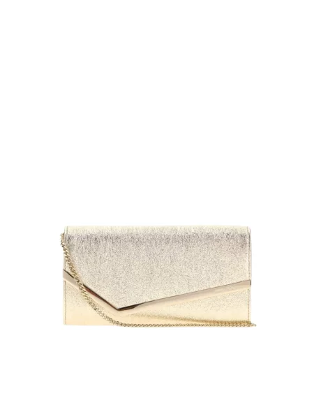 Kopertówka Jimmy Choo beżowa