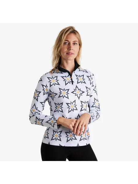 Bluza narciarska Gareth & Lucas The One Hundred and Twelve biała