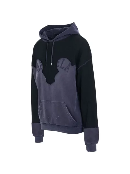 Hanorac cu glugă Maison Margiela albastru