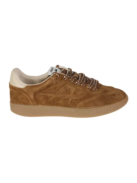 Sneakersy Ash skórzane brązowe