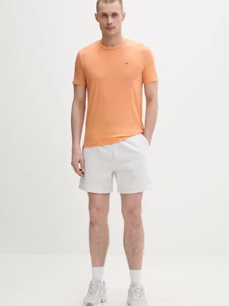 Tommy Jeans tričko oranžové