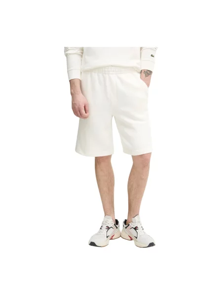 Lacoste szorty dresowe białe