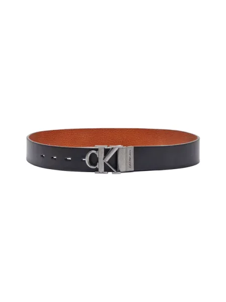 Bőr farmerek Calvin Klein fekete