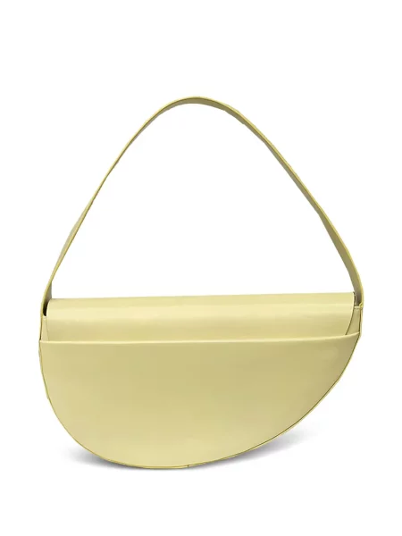 Geanta de piele Low Classic din piele clasică galben