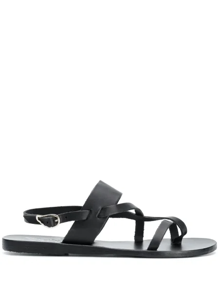 Sandale Ancient Greek Sandals fără toc negru