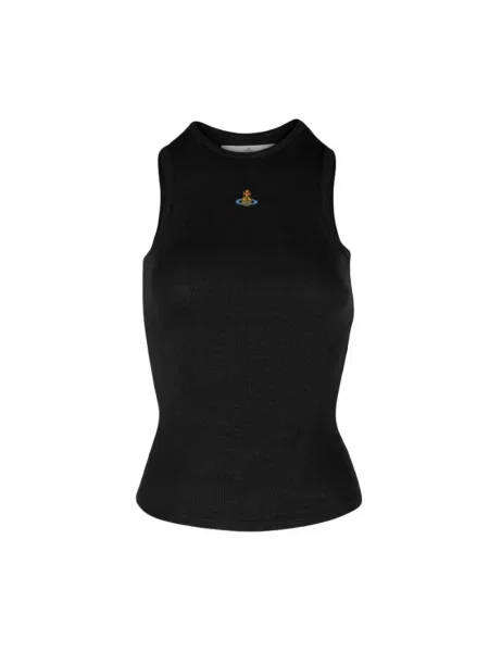 Top Vivienne Westwood bez rękawów czarny