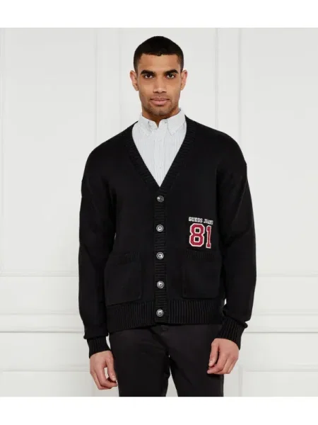Guess Jeans Cardigan CARDI negru
