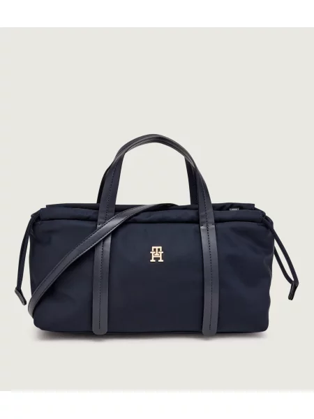 Geantă Tommy Hilfiger Th Soft Crossover Bleumarin