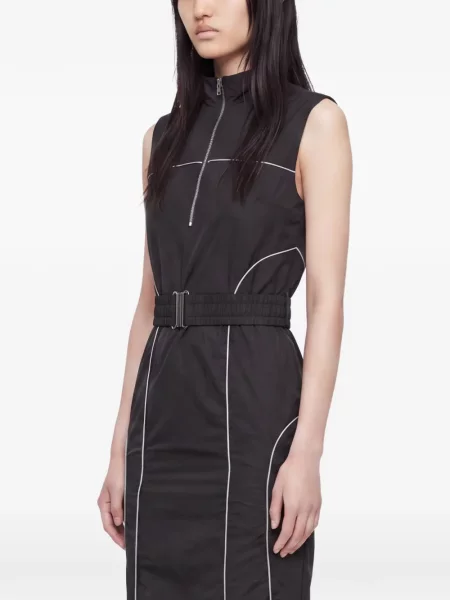 Rochie midi Srvc Studio fără mâneci negru