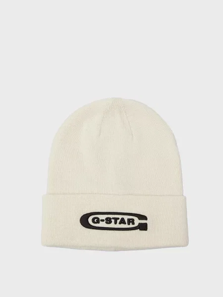 Длинная шапка G-star Raw белая