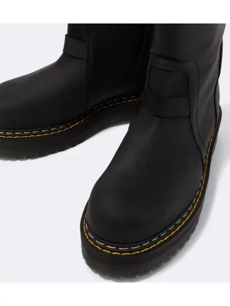 Botine Rick Owens cu platformă negru