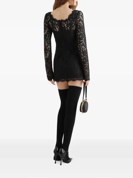 Rochie Dolce & Gabbana din dantelă negru