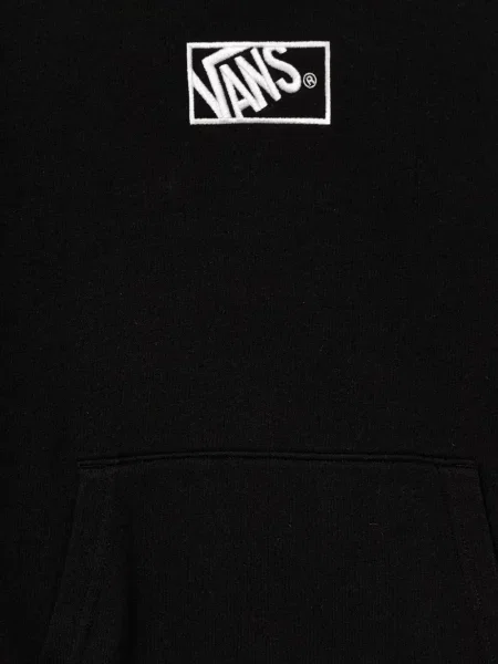 Bluza z kapturem dziecięca Vans czarna