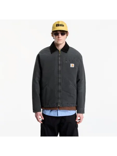 Carhartt WIP Prehodna jakna Detroit' črna