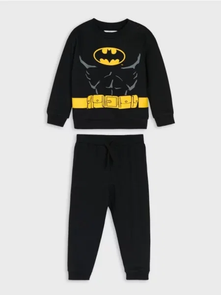 Sinsay Souprava mikiny a kalhot Batman černá