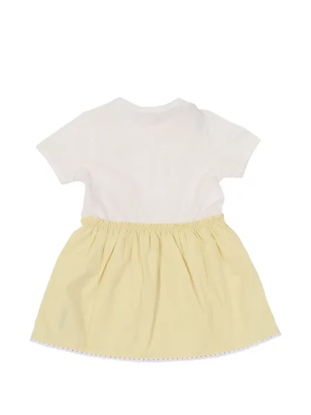 Sukienka dziecięca Moncler Enfant biała