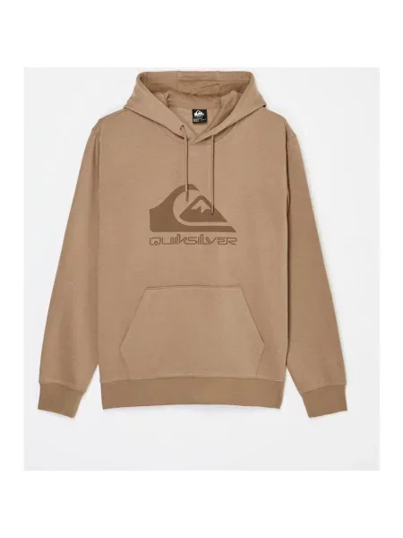 Bluza z kapturem Quiksilver Comp Logo S beżowy