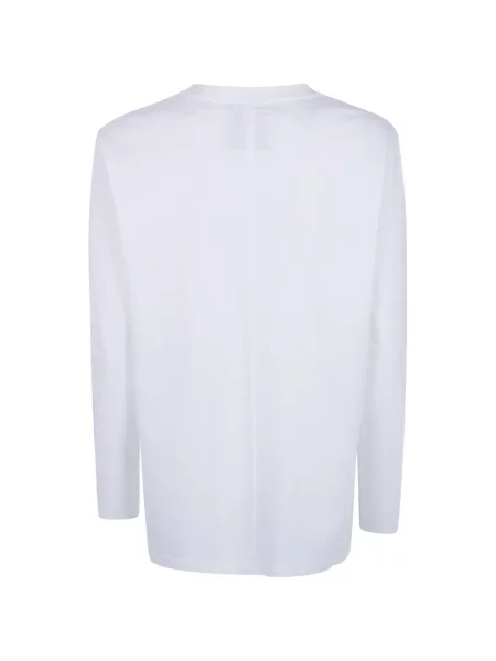 Lung tricou Laboratorio Capri alb