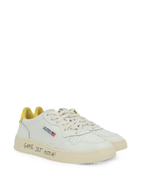 Sneakerși Autry din piele alb