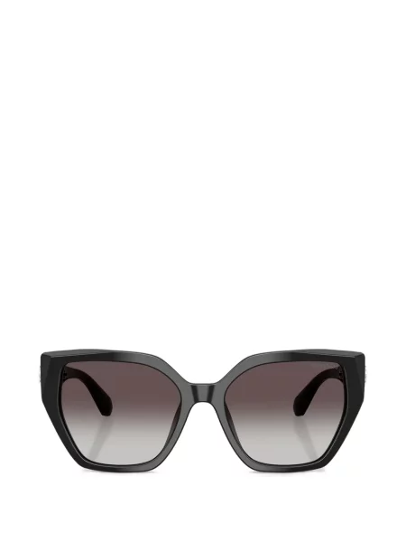 Ochelari de soare Swarovski cu imprimeu geometric negru