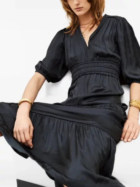 Rochie midi Ba&sh albastru