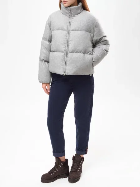 Пуховик Panicale Cashmere сірий