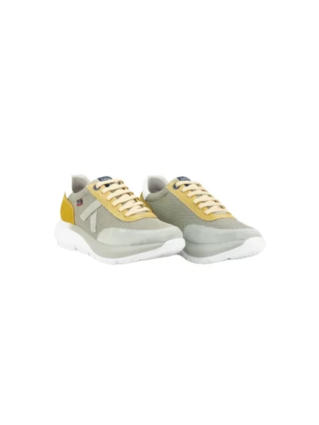 Sneakersy Callaghan zamszowe zielone