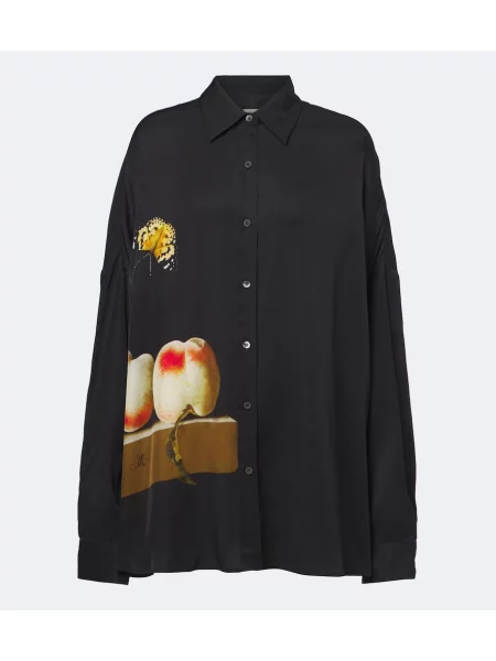 Cămașă Dries Van Noten cu imagine