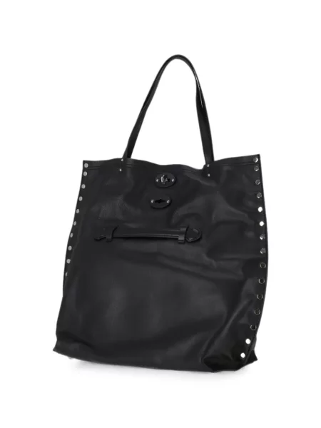 Geantă shopper Zanellato din piele negru