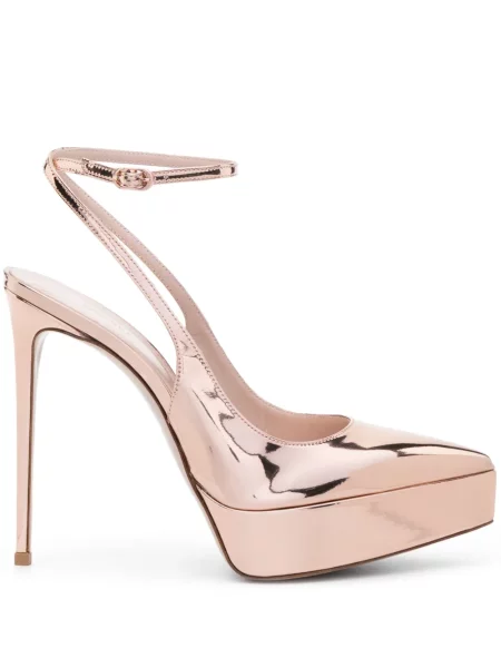 Pantofi cu toc Le Silla slingback roz