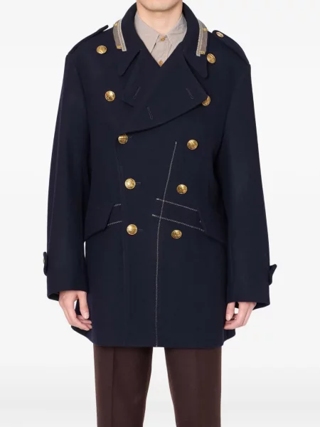 Палто Kolor синьо