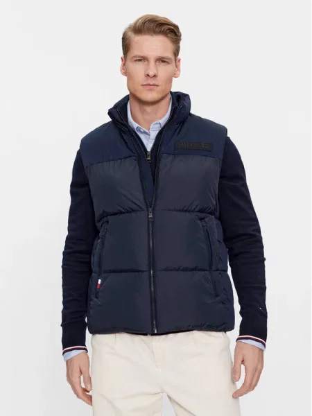 Tommy Hilfiger Αμάνικο Μπουφάν New York Σκούρο μπλε