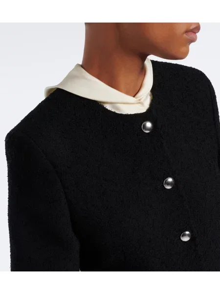 Cardigan Róhe de lână negru