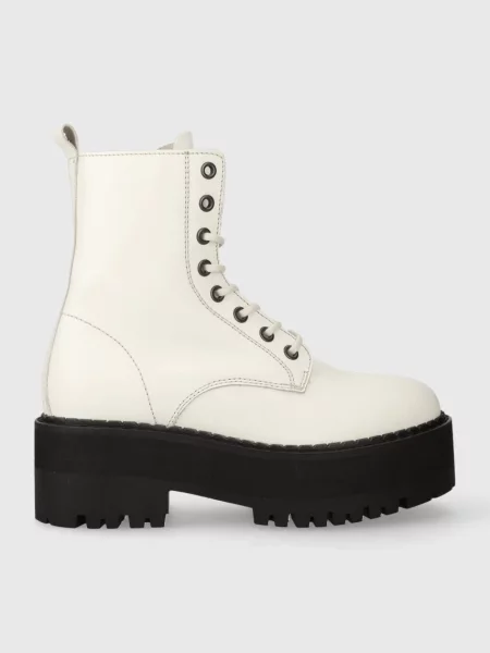 Botki Tommy Jeans białe