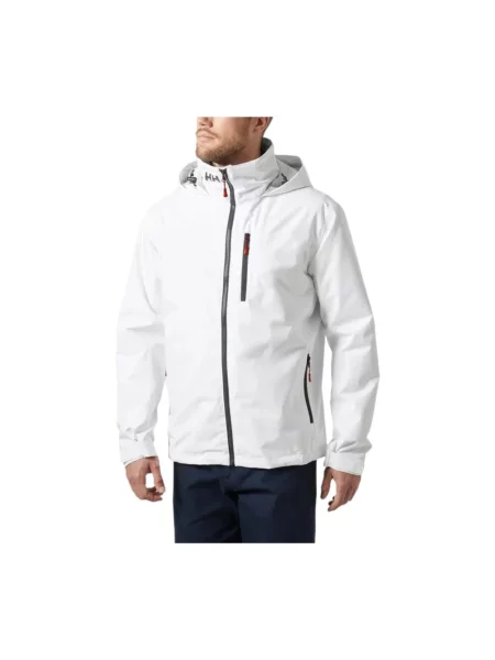 Kurtka z kapturem Helly Hansen Crew Midlayer 2 S biała