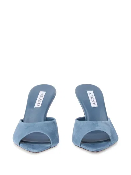 Papuci tip mules Aquazzura albastru