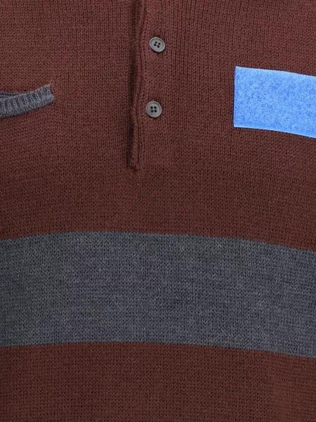 Polo Gr10k cu dungi roșu