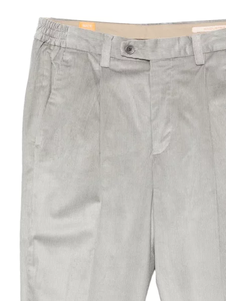 Pantaloni Alpha Industries de catifea cord gri