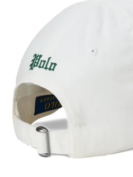 Șosete Polo Ralph Lauren cu broderie în carouri de flanelă verde