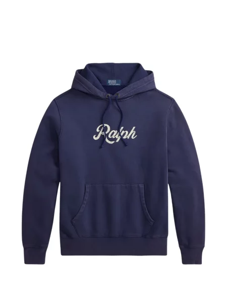 Kordbársony kockás melegítő felső Polo Ralph Lauren nyomtatás barna